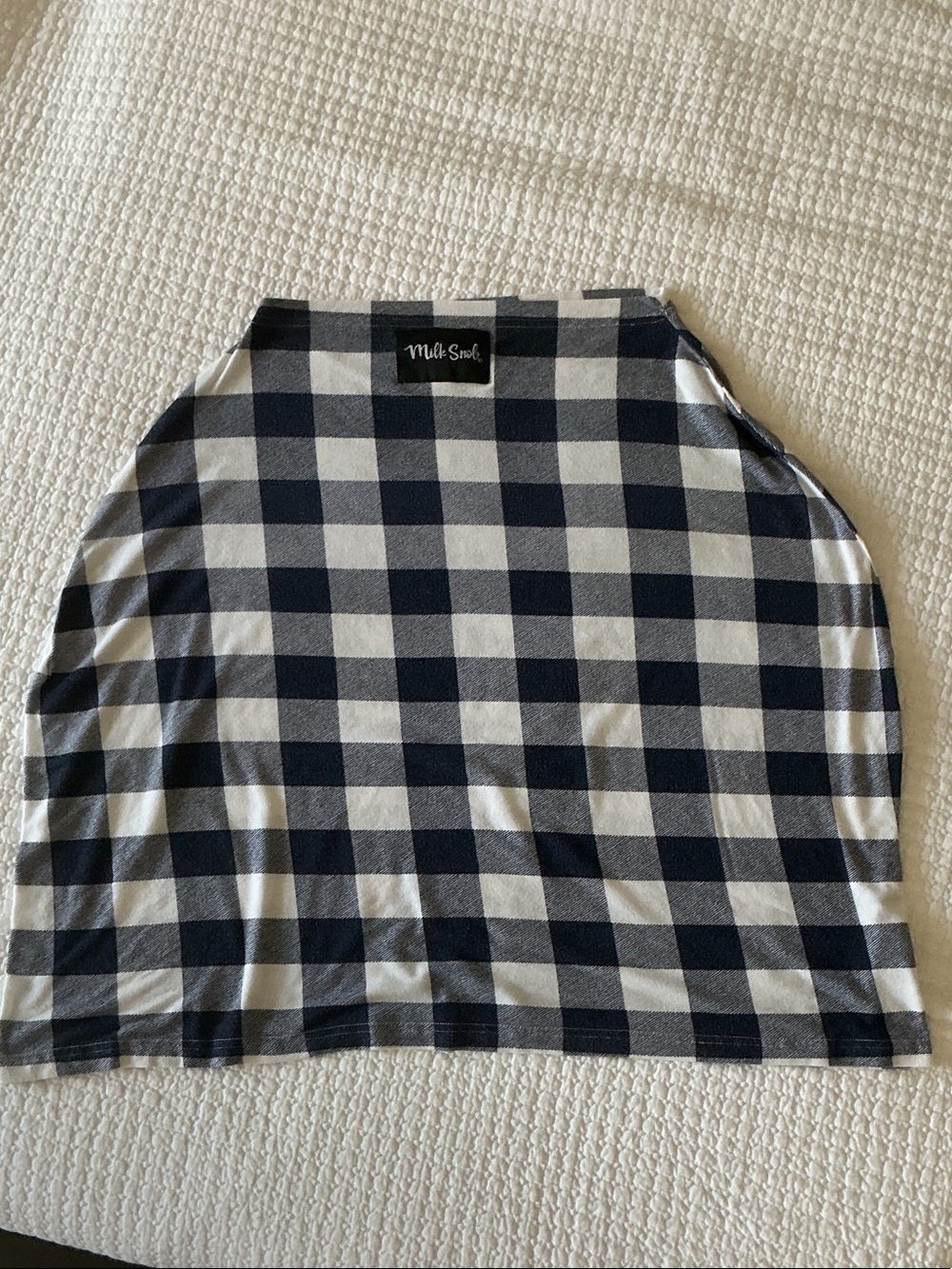 Milk Snob Navy & White Nursing / Car Seat Cover